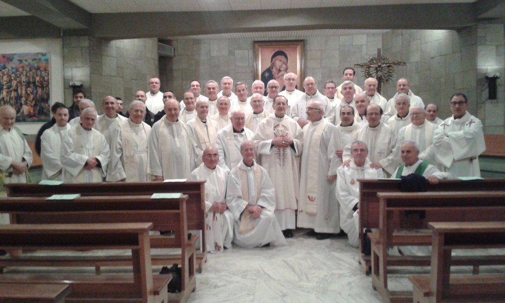 I partecipanti al Convegno nazionale UAC nell'Istituto Madonna del Carmine a Sassone Ciampino 17-19 novembre 2014